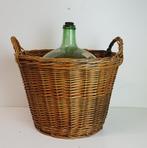 Vintage jaren 50 /60 groot rond Franse wijnfles. 45 cm hoog., Ophalen, Gebruikt