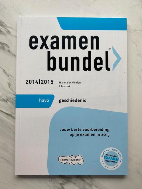 Examenbundel geschiedenis 2014/2015 havo, Boeken, Schoolboeken, Zo goed als nieuw, Geschiedenis, HAVO, Ophalen of Verzenden