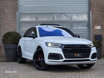 Audi Q5 2.0 TFSI quattro Sport S Line Black Edition Panorama beschikbaar voor biedingen
