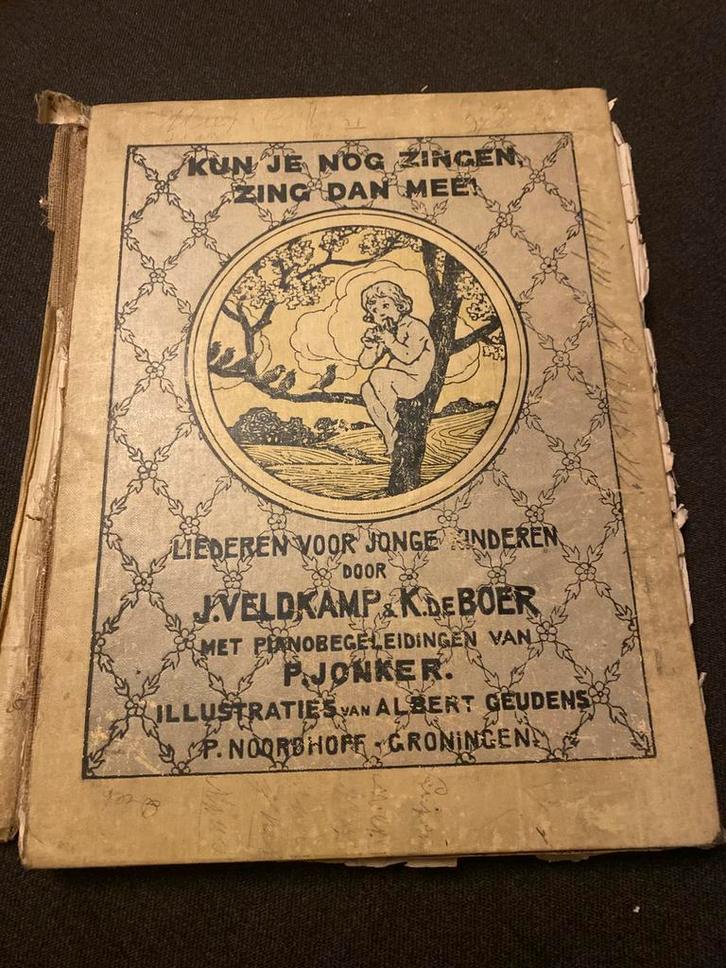 Veldkamp de Boer - Kun je nog zingen, zing dan mee! (1926), Muziek en Instrumenten, Bladmuziek, Gebruikt, Ophalen of Verzenden