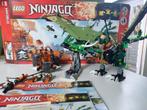 🎁 Sinttip🎁  LEGO Ninjago Groene NRG Draak 70593 Compleet, Ophalen of Verzenden, Zo goed als nieuw, Complete set, Lego