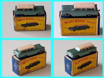 Matchbox Lesney nr 31B Ford Station Wagon + Orig D2-Box. beschikbaar voor biedingen