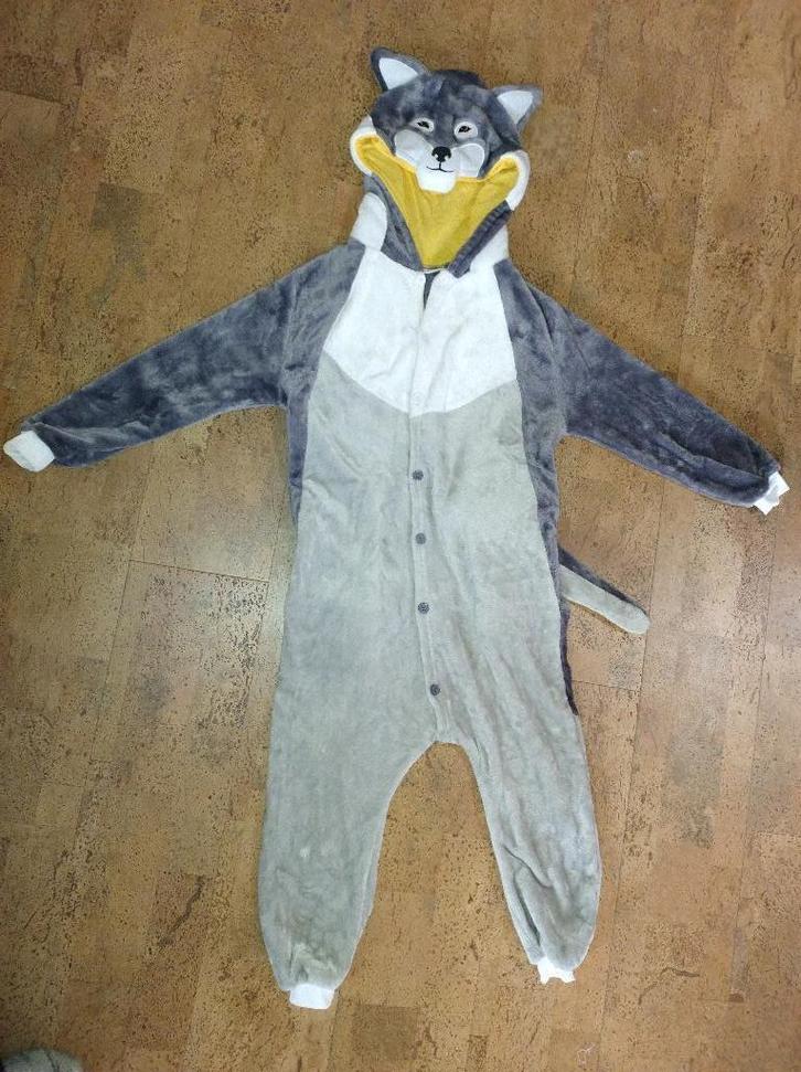 Superzachte onesie vos 128-134 Kimu, Kinderen en Baby's, Kinderkleding | Maat 128, Gebruikt, Jongen of Meisje, Overige typen, Ophalen of Verzenden