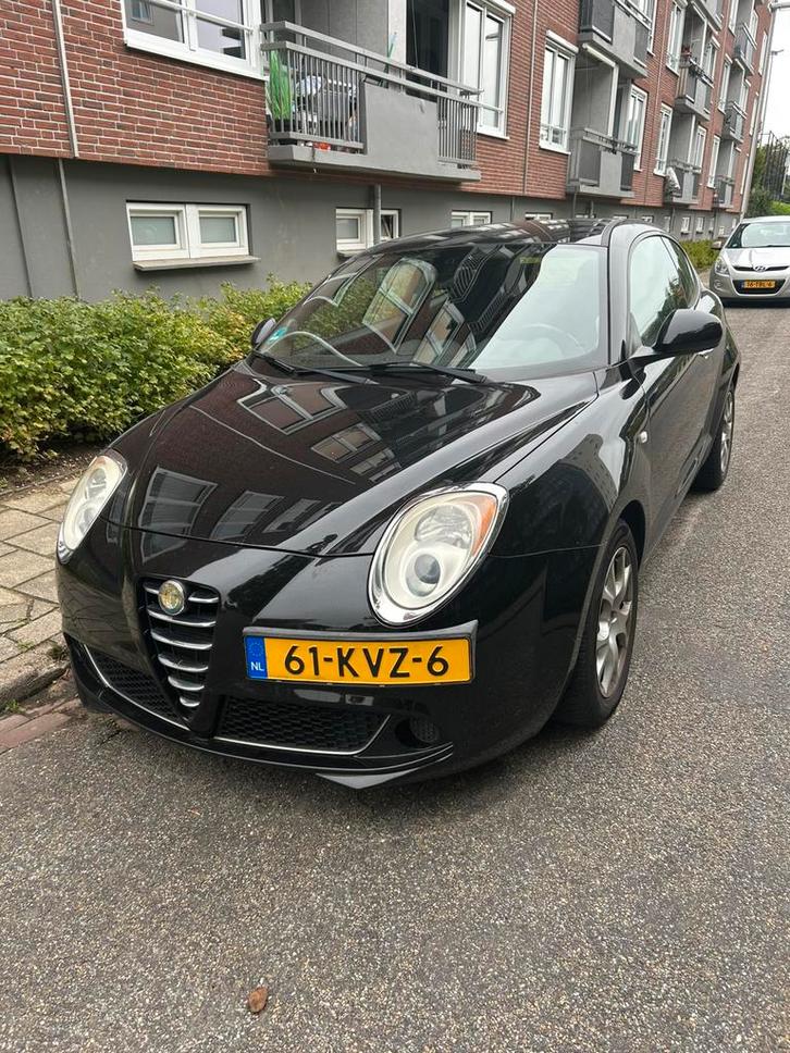 Alfa Romeo MiTo 1.4 Turbo 99KW Multi AIR 2010 Zwart, Auto's, Alfa Romeo, Particulier, MiTo, ABS, Airbags, Airconditioning, Cruise Control