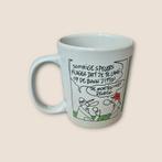 Leuke mok met cartoon, Keramiek, Ophalen of Verzenden, Zo goed als nieuw, Overige stijlen