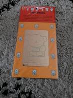 Dick Bruna emboss plaat, Hobby en Vrije tijd, Kaarten | Zelf maken, Ophalen of Verzenden, Nieuw, Overige thema's, Pons of Mal