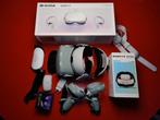 Oculus Quest 2 128GB + BoboVR M2 Pro + Accessoires (Green), Spelcomputers en Games, Virtual Reality, Ophalen of Verzenden, Zo goed als nieuw