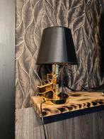 Pistool vorm gouden lamp, Ophalen of Verzenden, Zo goed als nieuw