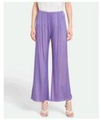 Dames zijden broek paars maat S 36, Verzenden, Paars, Nieuw, ME369