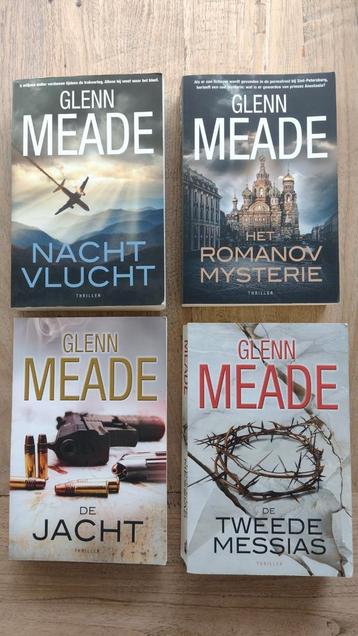 Glenn Meade - 4 spannende thrillers beschikbaar voor biedingen