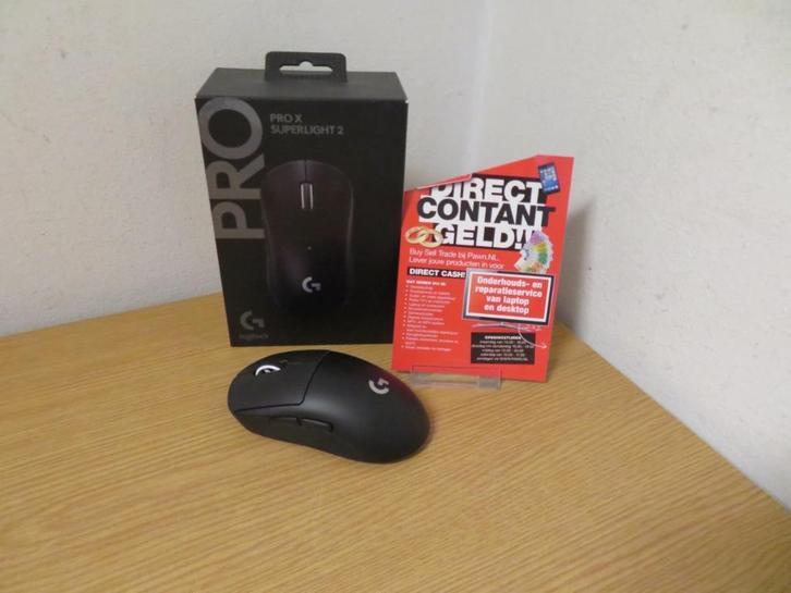 Logtiech Pro X Superlight 2 | Pawn Eindhoven, Computers en Software, Muizen, Zo goed als nieuw, Muis, Draadloos, Ophalen