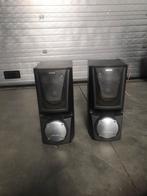 2 sony luidsprekers, Audio, Tv en Foto, Luidsprekers, Ophalen, Zo goed als nieuw, Front, Rear of Stereo speakers, Sony
