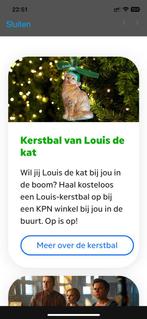 Gezocht!   KPN kerstbal Louis kat poes, Eén persoon, Overige typen