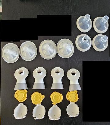 Medela connectors en borstschilden beschikbaar voor biedingen