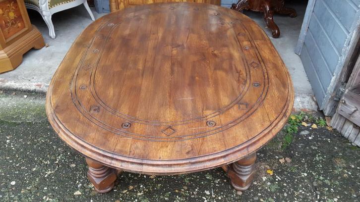 Antiek noten salontafel, Antiek en Kunst, Antiek | Meubels | Tafels, Ophalen