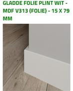 8,8 mtr folie plint 1,5dik bij 8 hoog, Doe-het-zelf en Verbouw, Plinten en Afwerking, Ophalen, Nieuw, Mdf, 200 tot 250 cm