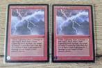 Magic the Gathering:  2x Chain Lightning - Legends, Ophalen of Verzenden, Zo goed als nieuw, Meerdere kaarten