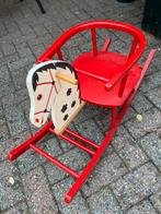 Mooi houten hobbelpaard, Ophalen, Gebruikt