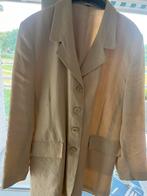 Geel linnen blazer, Geel, Maat 42/44 (L), Ophalen of Verzenden, Jasje