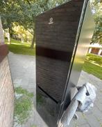 Koelkast / koel vriescombinatie Indesit zwart vrijstaand, Witgoed en Apparatuur, Ophalen, 200 liter of meer, Met aparte vriezer