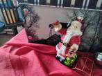 grote glazen Kerstfiguren 10cm/de laatste is van keramiek, Twee personen, Overige typen