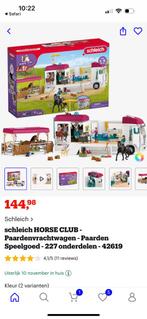 Schleich paarden vrachtwagen, Ophalen of Verzenden, Zo goed als nieuw, Jongen of Meisje