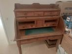 Authentiek Rolbureau - Prachtig Houten Bureau, Ophalen of Verzenden, Gebruikt, Bureau