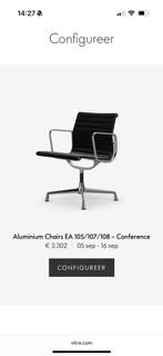 Vitra Charles Eames stoel, 6 stuks, Zwart, Charles Eames, Ophalen of Verzenden, Zo goed als nieuw
