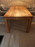 Tiek Houten Tafel te koop, Ophalen, 50 tot 100 cm, Zo goed als nieuw, 150 tot 200 cm