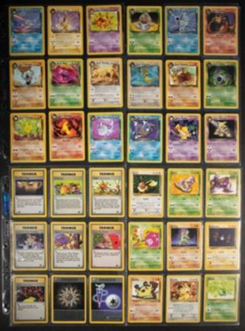 Pokemon 1999 English Team Rocket Set Unlimited Almost Comple beschikbaar voor biedingen