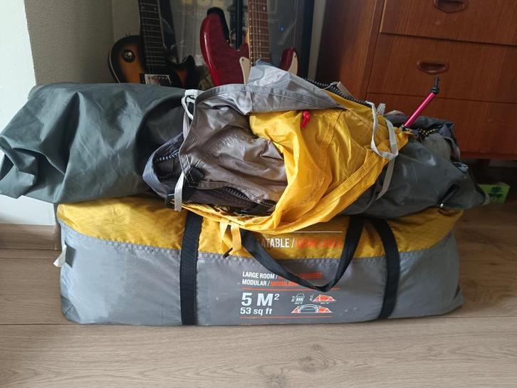 Decathlon Opblaastent My Second Home, Caravans en Kamperen, Tenten, Ophalen