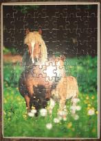 Lieve Paard met veulen puzzel 99st Fame puzzles, Ophalen of Verzenden, Minder dan 500 stukjes, Zo goed als nieuw, Legpuzzel