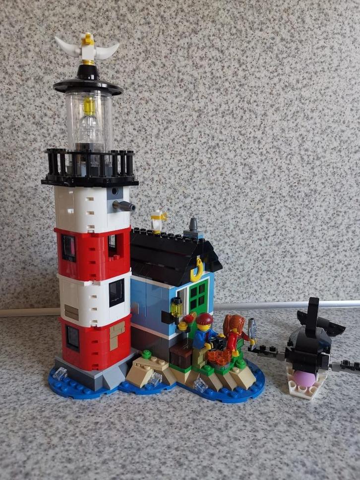 Lego Creator – 31051 Vuurkaap, Kinderen en Baby's, Speelgoed | Duplo en Lego, Zo goed als nieuw, Lego, Complete set, Ophalen of Verzenden