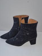 Mooie glitter laarsjes dwars 39, Kleding | Dames, Schoenen, Zwart, Ophalen of Verzenden, Dwars, Gedragen