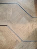 Wengé bies 10mm breed 20mm dik +/- 85 meter(zeer exclusief), 50 tot 150 cm, Nieuw, Vloerdelen of -planken, Minder dan 5 m²