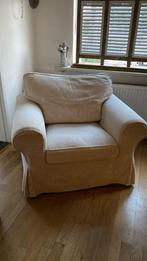 Ikea Ektorp fauteuil met extra hoes, Huis en Inrichting, Fauteuils, Ophalen, Gebruikt, Stof, 75 tot 100 cm