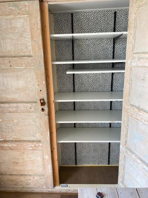 Handson drager enkel en rail planken systeem, Huis en Inrichting, Woonaccessoires | Wandplanken en Boekenplanken, Zo goed als nieuw
