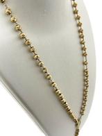 18 Karaat Gouden Rozenkransketting - 60 cm (+ 7) -25.8 g, Verstelbaar, -, Ophalen of Verzenden, Zo goed als nieuw