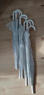 Doorzichtige paraplus 7 stuks., Sieraden, Tassen en Uiterlijk, Paraplu's, Ophalen, Transparant, Nieuw, Wit