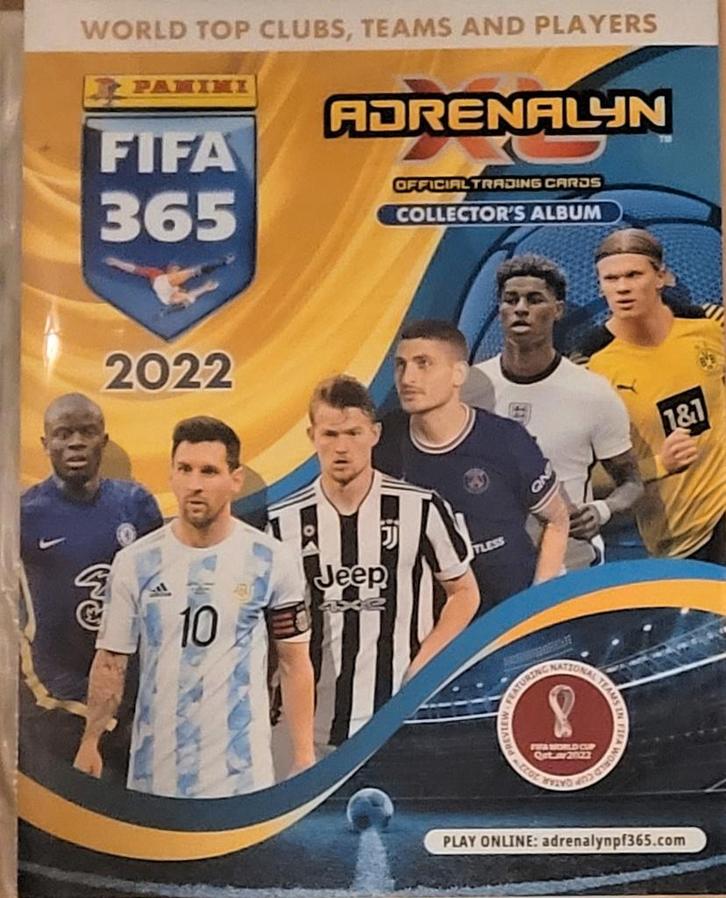 Voetbal 2022 kaarten Adrenalyn XL FIFA 365 Panini, Verzamelen, Overige Verzamelen, Nieuw, Verzenden