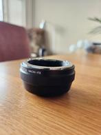 Nikon naar Fuji X adapter zgan, Ophalen of Verzenden, Gebruikt