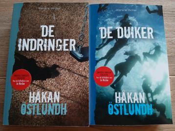 2 boeken Hakan Ostlundh; De indringer & De duiker beschikbaar voor biedingen