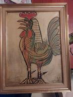 Picasso le coq op doek, Ophalen of Verzenden