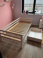 Bedbank 90x200, Ophalen, Gebruikt, 90 cm, Eenpersoons