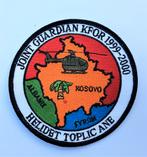 Gezocht badges  Nederlandse Luchtmacht KOSOVO Toplicane., Ophalen of Verzenden, Luchtmacht, Nederland, Embleem of Badge