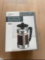 Cafetiere  koffie press nieuw 1 liter, Gemalen koffie, Ophalen of Verzenden, 4 tot 10 kopjes, Koffiemachine