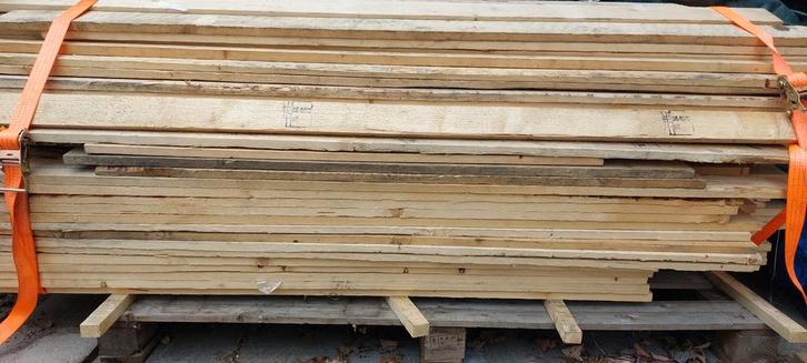 Geschaafde Vuren Planken - Timmerhout, Doe-het-zelf en Verbouw, Hout en Planken, Ophalen of Verzenden