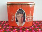 Herdenkingsblik 25-jarig regeringsjubileum koningin Juliana, Ophalen of Verzenden, Gebruikt, Nederland, Overige typen
