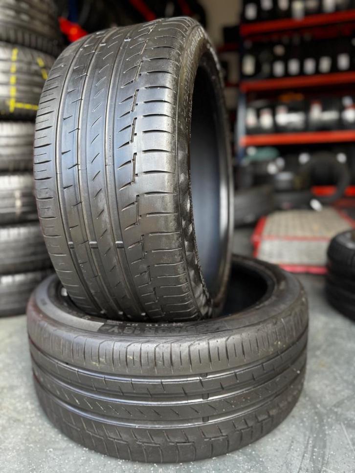 235/40R18 91Y Continental Premium Contact 6 - 4,5mm, Auto-onderdelen, Banden en Velgen, Band(en), Zomerbanden, 18 inch, 235 mm