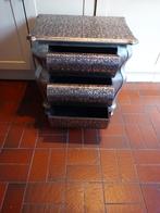 Zilverkleurig ladekastje barok stijl., Huis en Inrichting, Kasten | Dressoirs, Ophalen, Zo goed als nieuw, 25 tot 50 cm, Minder dan 50 cm